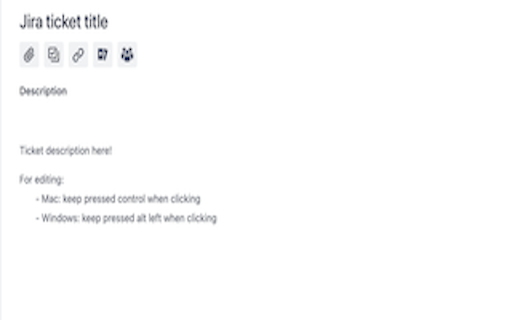 Disable Jira Click Edit  from Chrome web store to be run with OffiDocs Chromium online