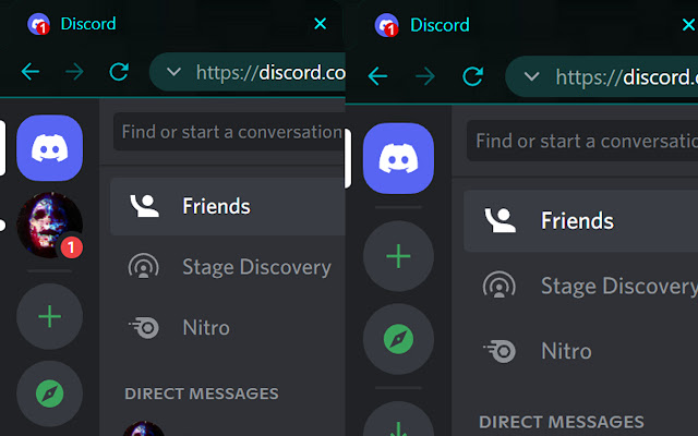 Discord DM Hider  from Chrome web store to be run with OffiDocs Chromium online