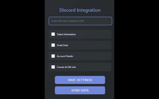 Discord Grabber Extension  from Chrome web store to be run with OffiDocs Chromium online
