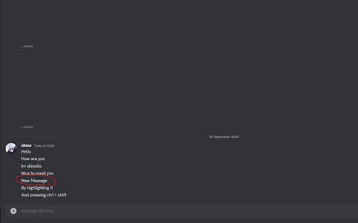 Discord Message Editor  from Chrome web store to be run with OffiDocs Chromium online