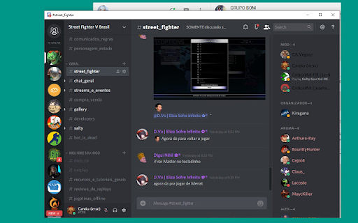 Discord Popup Window  from Chrome web store to be run with OffiDocs Chromium online