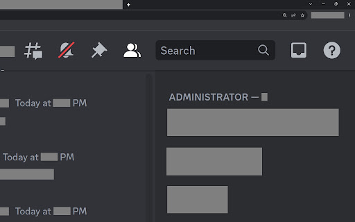 Discord Search Blocker  from Chrome web store to be run with OffiDocs Chromium online