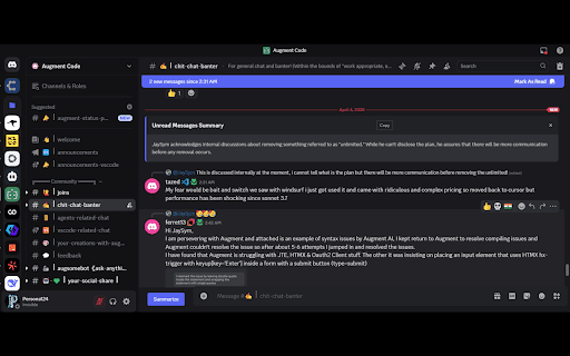 Discord Summarizer  from Chrome web store to be run with OffiDocs Chromium online