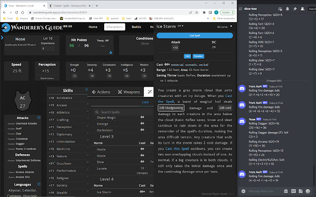 Discord webhooks for wonderers guide  from Chrome web store to be run with OffiDocs Chromium online