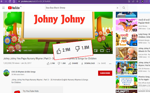 Dislikes in YouTube™  from Chrome web store to be run with OffiDocs Chromium online