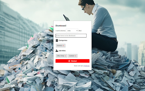 dismissed  from Chrome web store to be run with OffiDocs Chromium online