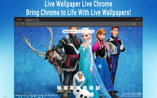 Disney Frozen 4K Wallpaper  from Chrome web store to be run with OffiDocs Chromium online