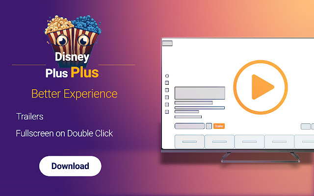 Disney Plus Plus  from Chrome web store to be run with OffiDocs Chromium online