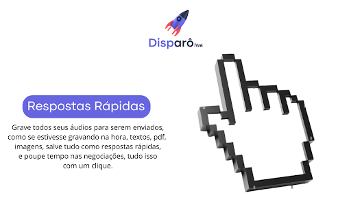 Disparô/Wa Disparo no WhatsApp, CRM, Automações, Ferramentas para Venda  from Chrome web store to be run with OffiDocs Chromium online