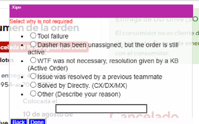 Dispatch Xipe Dom  from Chrome web store to be run with OffiDocs Chromium online