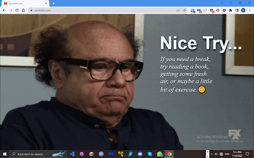 Distractions Begone  from Chrome web store to be run with OffiDocs Chromium online