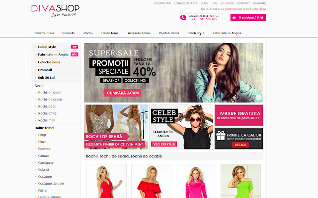 DivaShop.ro  from Chrome web store to be run with OffiDocs Chromium online