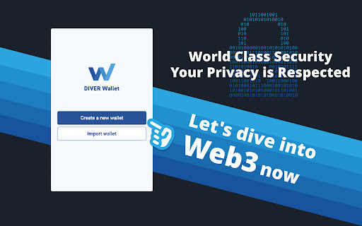 DIVER Wallet  from Chrome web store to be run with OffiDocs Chromium online