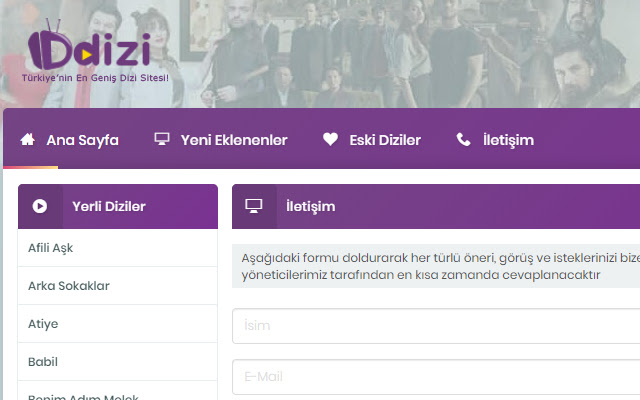 Dizi Magazin Haberleri  from Chrome web store to be run with OffiDocs Chromium online