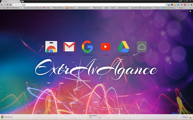 DJ ExtrAvAgance Theme  from Chrome web store to be run with OffiDocs Chromium online