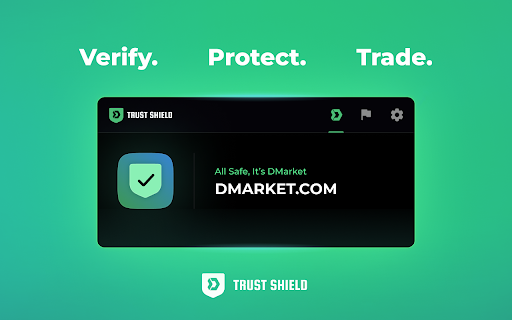 DMarket Trust Shield BETA  from Chrome web store to be run with OffiDocs Chromium online