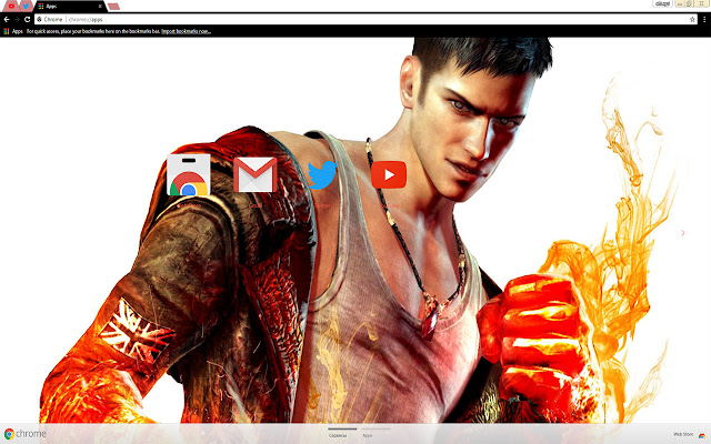 DmC: Devil May Cry Dante | IRON FIST 2017  from Chrome web store to be run with OffiDocs Chromium online