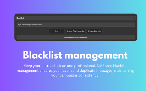 DMSpree Instagram Outreach Automated  from Chrome web store to be run with OffiDocs Chromium online