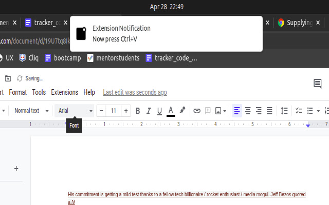 Doc Formatter by MS  from Chrome web store to be run with OffiDocs Chromium online