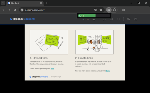 DocSend to PDF  from Chrome web store to be run with OffiDocs Chromium online