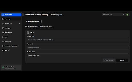 DocSight AI Meeting Buddy  from Chrome web store to be run with OffiDocs Chromium online