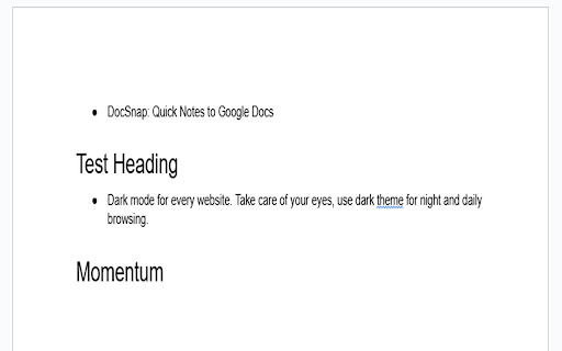 DocSnap  from Chrome web store to be run with OffiDocs Chromium online