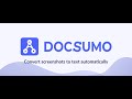 Docsumo Free OCR Software  from Chrome web store to be run with OffiDocs Chromium online