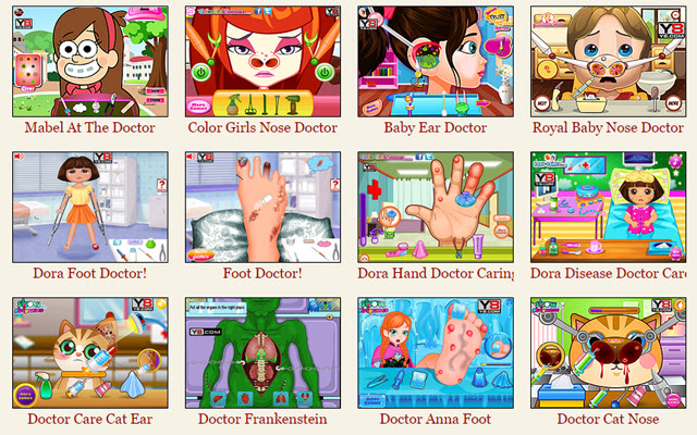 Doctor Games  from Chrome web store to be run with OffiDocs Chromium online
