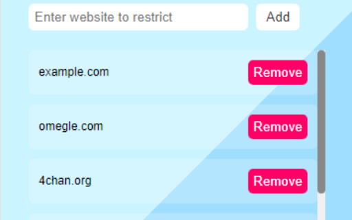 DoctorRestrictor  from Chrome web store to be run with OffiDocs Chromium online