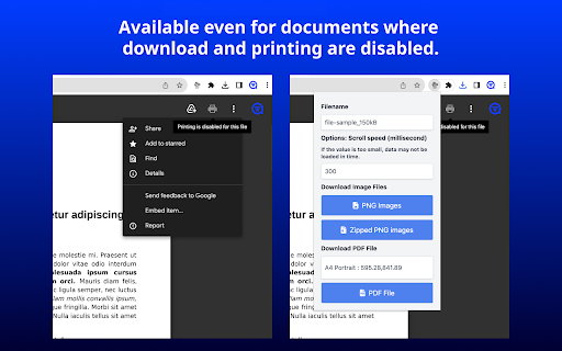 Document Preview Exporter for Google Drive  from Chrome web store to be run with OffiDocs Chromium online