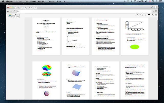 Document Viewer for Drive  from Chrome web store to be run with OffiDocs Chromium online
