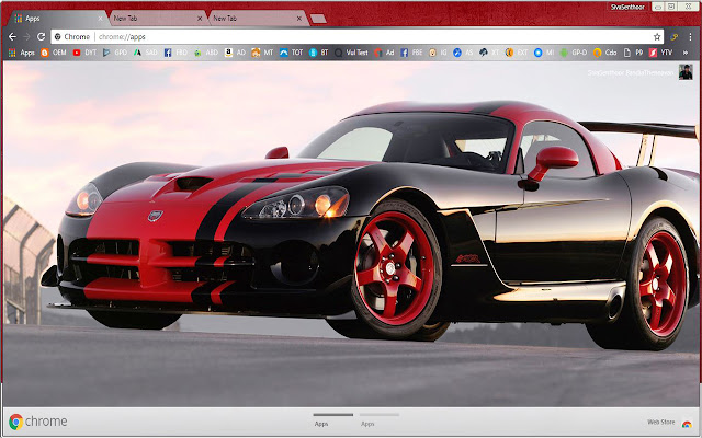 Dodge Viper ACR Sports Car  from Chrome web store to be run with OffiDocs Chromium online