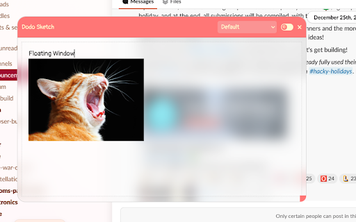 Dodo SketchBoard  from Chrome web store to be run with OffiDocs Chromium online