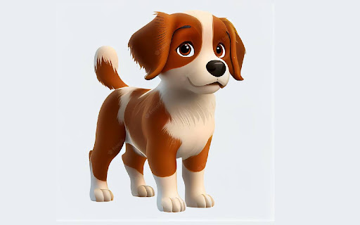 DOG 3D  from Chrome web store to be run with OffiDocs Chromium online