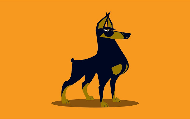 Dog Art  from Chrome web store to be run with OffiDocs Chromium online