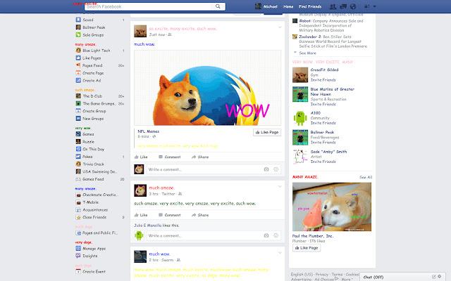 Doge My Site mula sa Chrome web store na tatakbo sa OffiDocs Chromium online