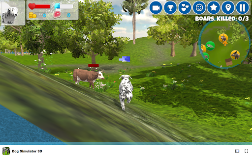 Dog Simulator 3D Game Experience life as a dog in this fun simulator!  from Chrome web store to be run with OffiDocs Chromium online
