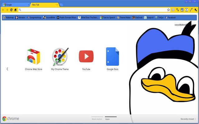Dolan Duck Theme  from Chrome web store to be run with OffiDocs Chromium online