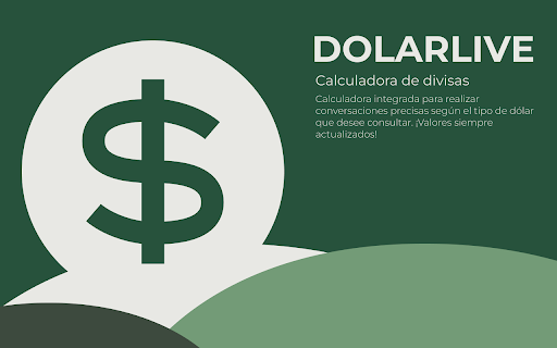 DolarLive Cotización dólar blue Argentina  from Chrome web store to be run with OffiDocs Chromium online