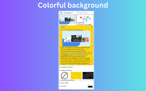 domainNote website sticky notes in side panel  from Chrome web store to be run with OffiDocs Chromium online