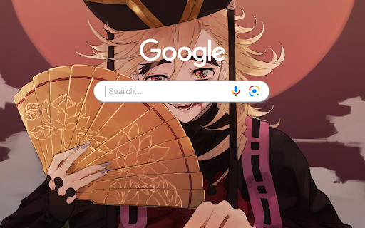 Doma Upper Moon Two Kimetsu no Yaiba Anime Theme  from Chrome web store to be run with OffiDocs Chromium online