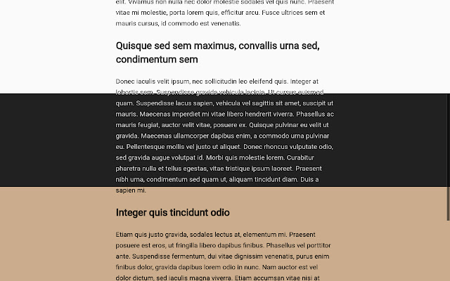 DOM Distiller Reading Mode  from Chrome web store to be run with OffiDocs Chromium online