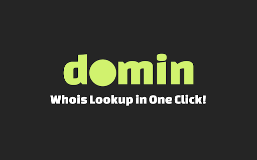 Domin  from Chrome web store to be run with OffiDocs Chromium online