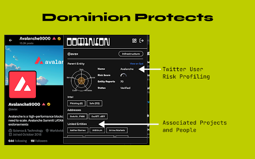 Dominion  from Chrome web store to be run with OffiDocs Chromium online