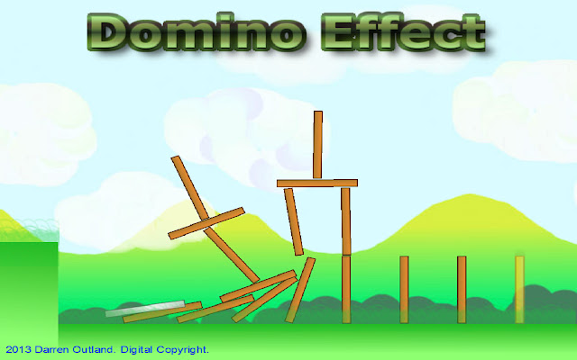 Domino Effect  from Chrome web store to be run with OffiDocs Chromium online