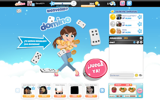 Domino PlaySpace  from Chrome web store to be run with OffiDocs Chromium online