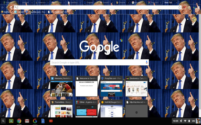 Donald Trump  from Chrome web store to be run with OffiDocs Chromium online