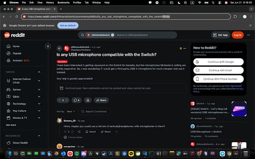 Do not translate Reddit  from Chrome web store to be run with OffiDocs Chromium online