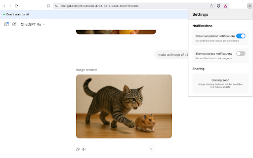 Dont wait for AI  from Chrome web store to be run with OffiDocs Chromium online