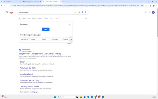 Doodle Blocker  from Chrome web store to be run with OffiDocs Chromium online